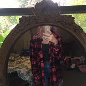 Oversized flannel